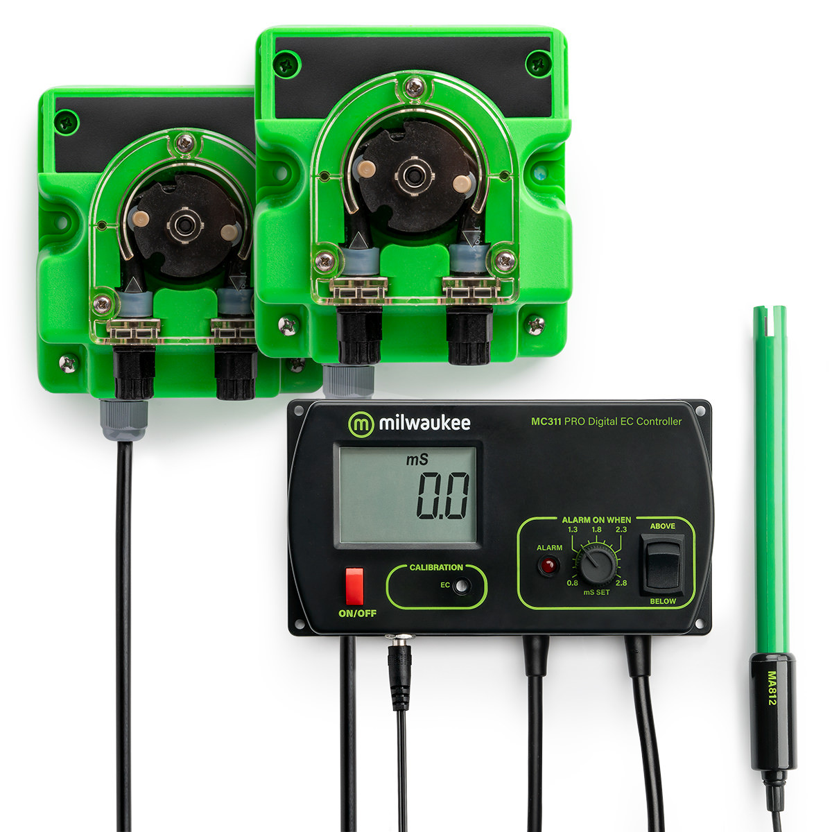 Milwaukee MC745 PRO Conductivity (EC) Controller and Pump Kits
