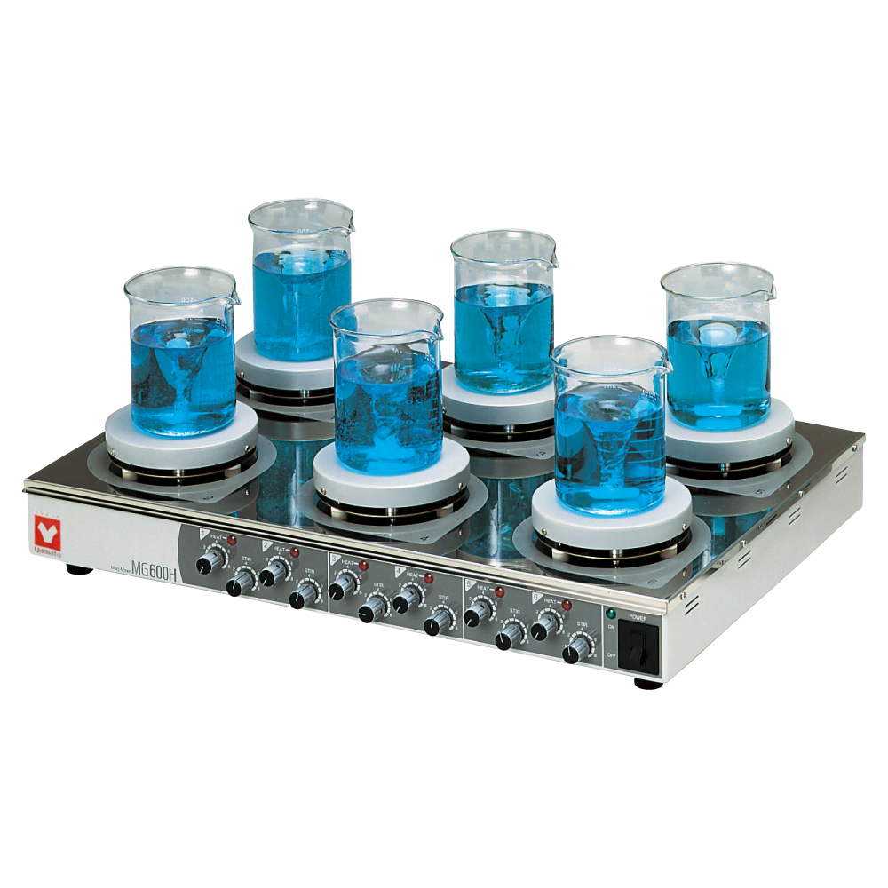 Magnetic mixer with hot plate (hot stirrer)