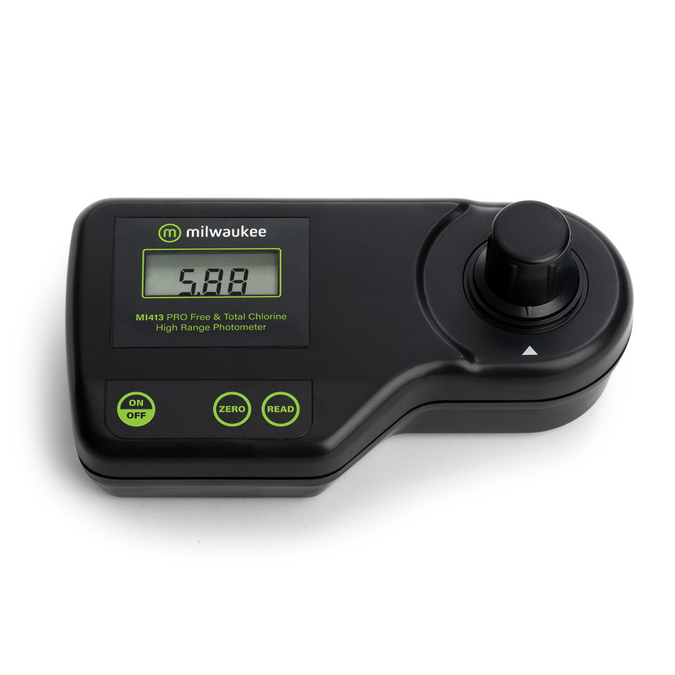 Milwaukee MI413 High Range Free & Total Chlorine PRO Photometer