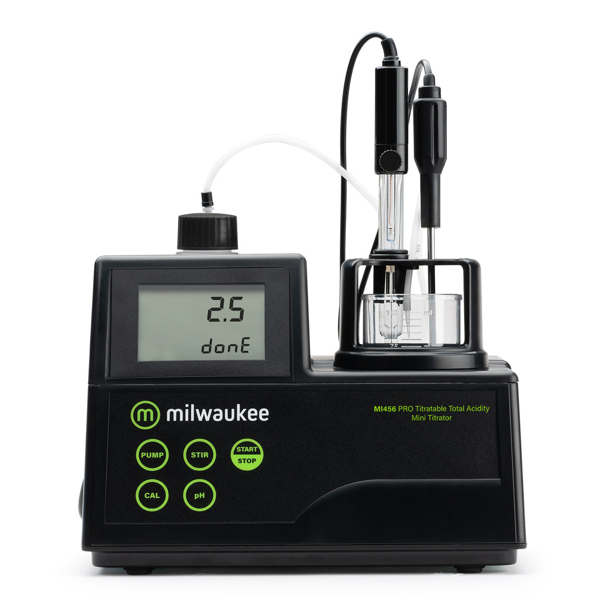 Milwaukee MI456US PRO Mini Titrator for Titratable Acidity in Wine
