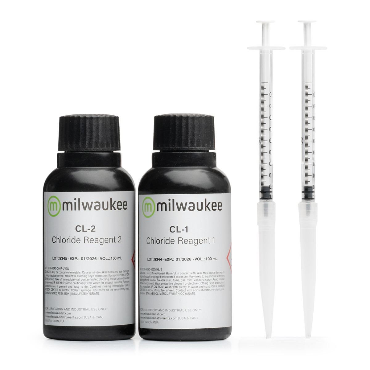 Milwaukee MI514-100 Reagents for Chloride Photometer
