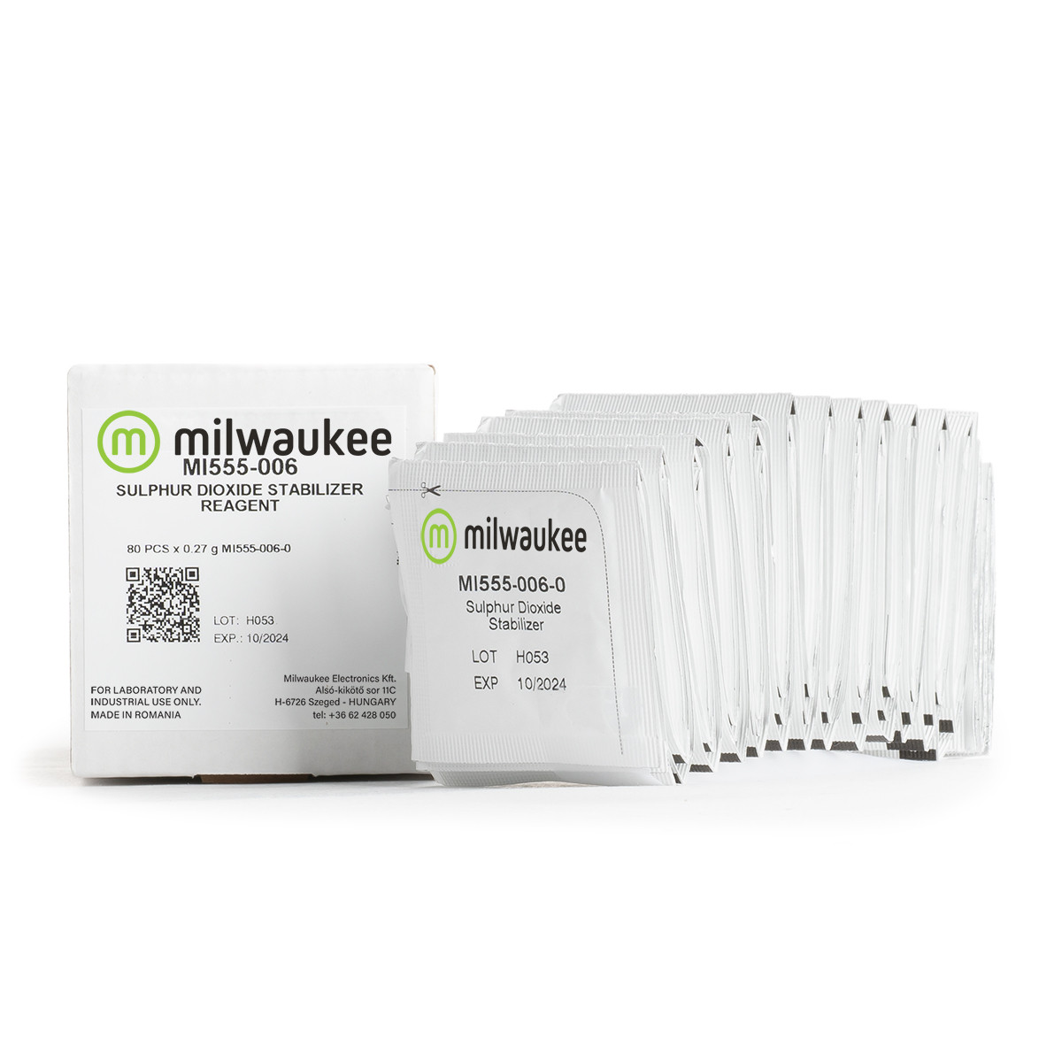 Milwaukee MI555-006 Stabilizer for MI455 Mini Titrator (80 x 0.27g)
