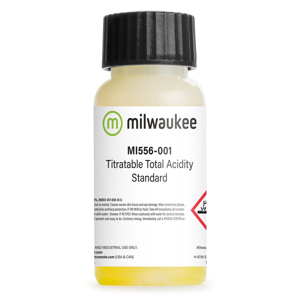 Milwaukee MI556-001 Calibration Standard TA for MI456 Mini Titrator (100 mL bottle)
