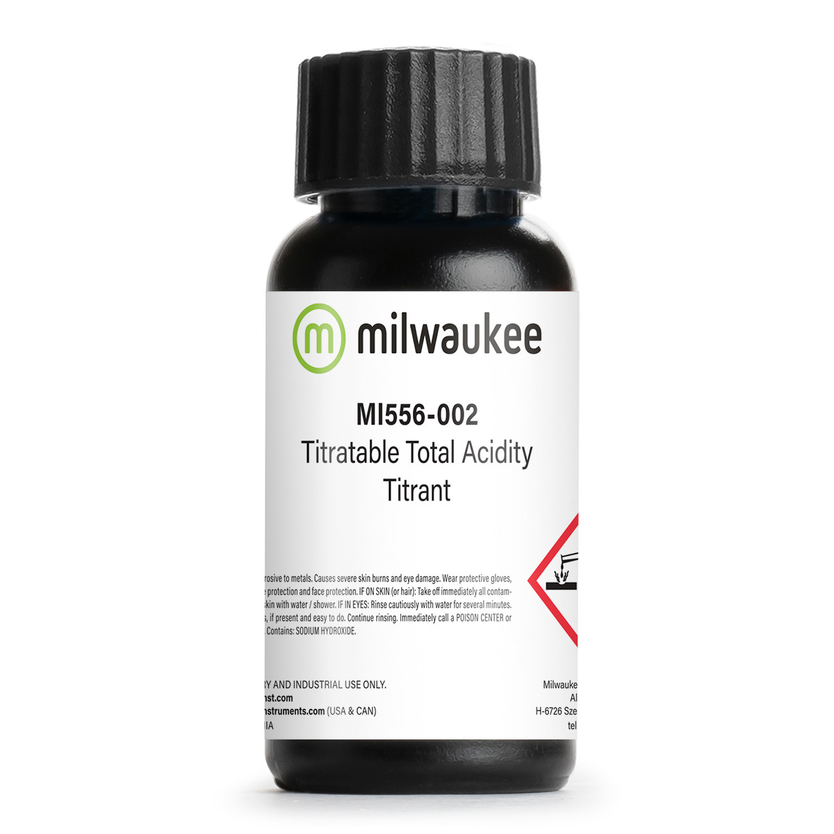 Milwaukee MI556-002 Titrant TA for MI456 Mini Titrator (100 mL bottle)
