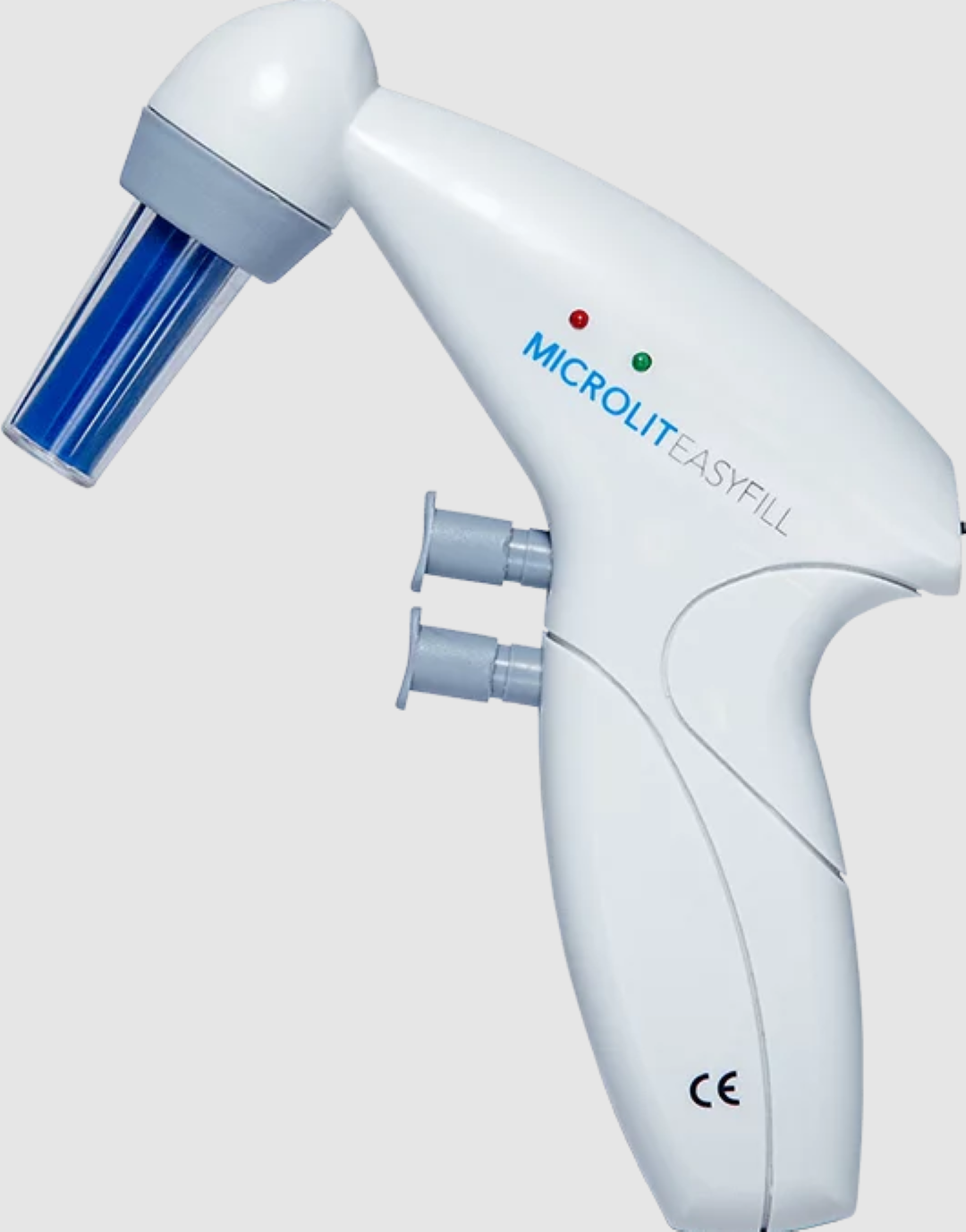 Pipette Filling Device, Blue Collet and Plunger