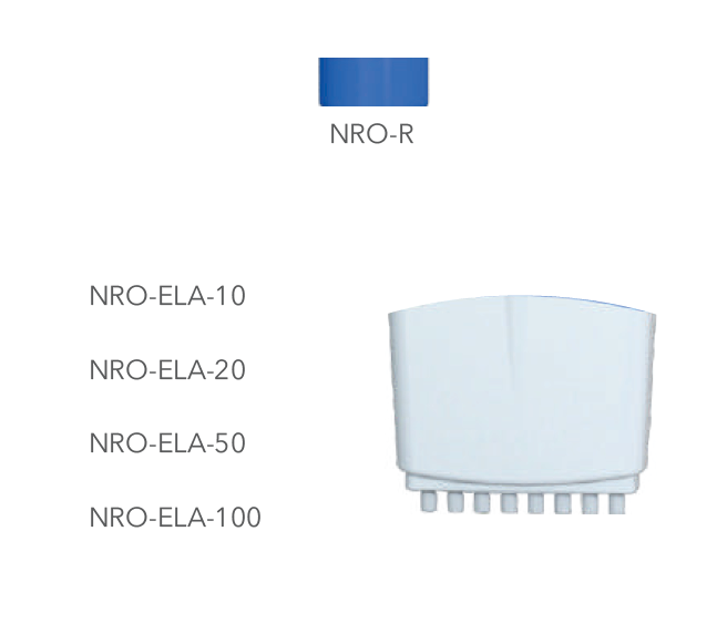NERO Eight Channel lower assembly 100 µl for Multi Channel Micropipette
