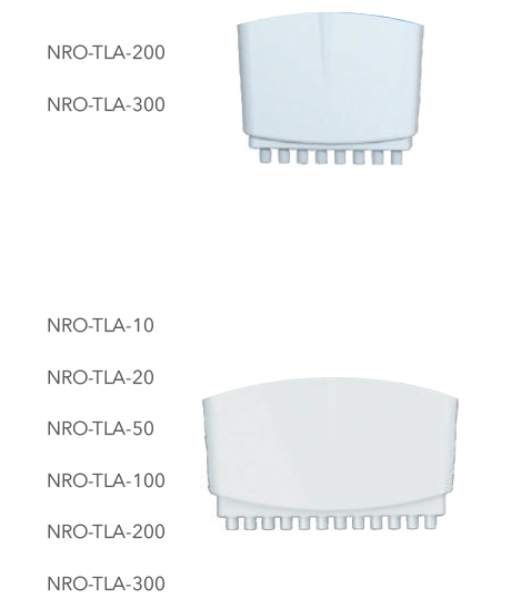 NERO Twelve Channel lower assembly 50 µl for Multi Channel Micropipette