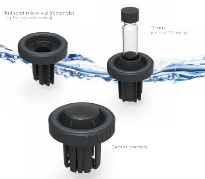 PrimeLab 2.0: Adapter for 24mm vials