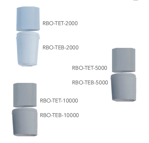 RBO pipette tip ejector bottom 10000 µl 