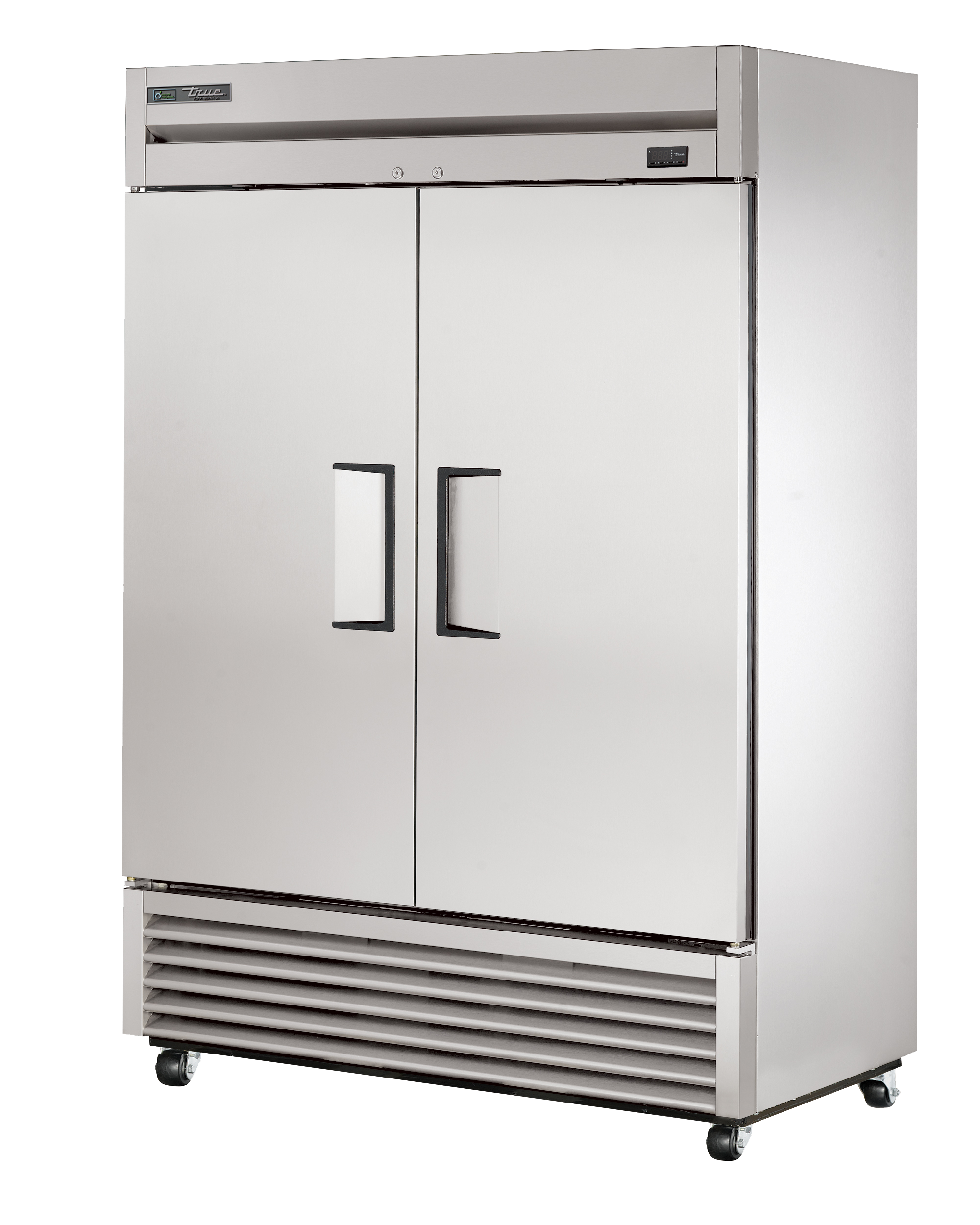 Upright Refrigerator, 2 Full Solid Swing Doors