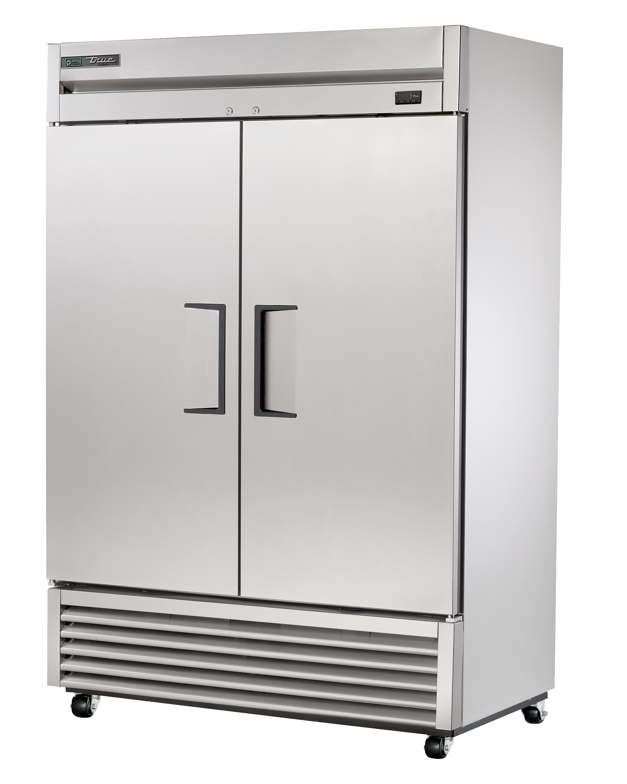 Upright Freezer, 2 Full Solid Swing Doors