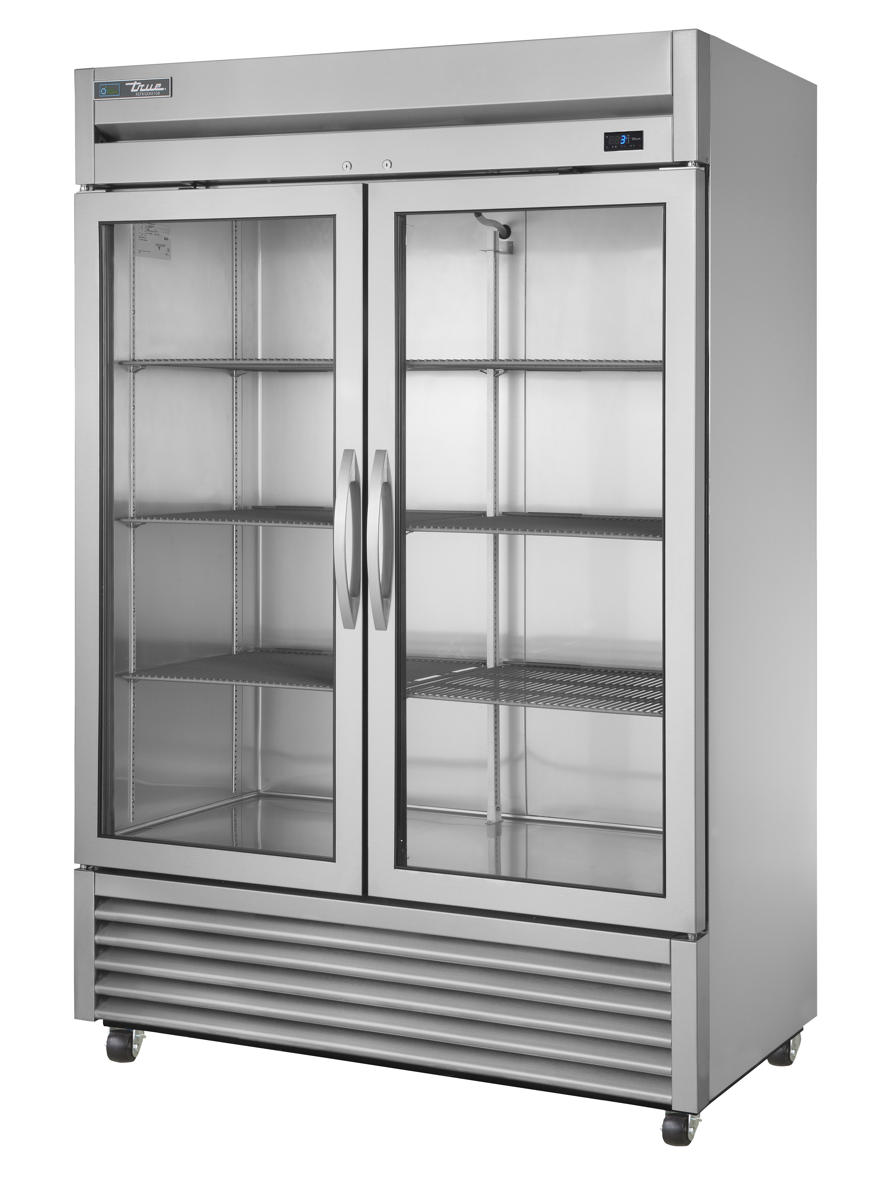 Upright Refrigeration, 2 Full Glass Swing Doors