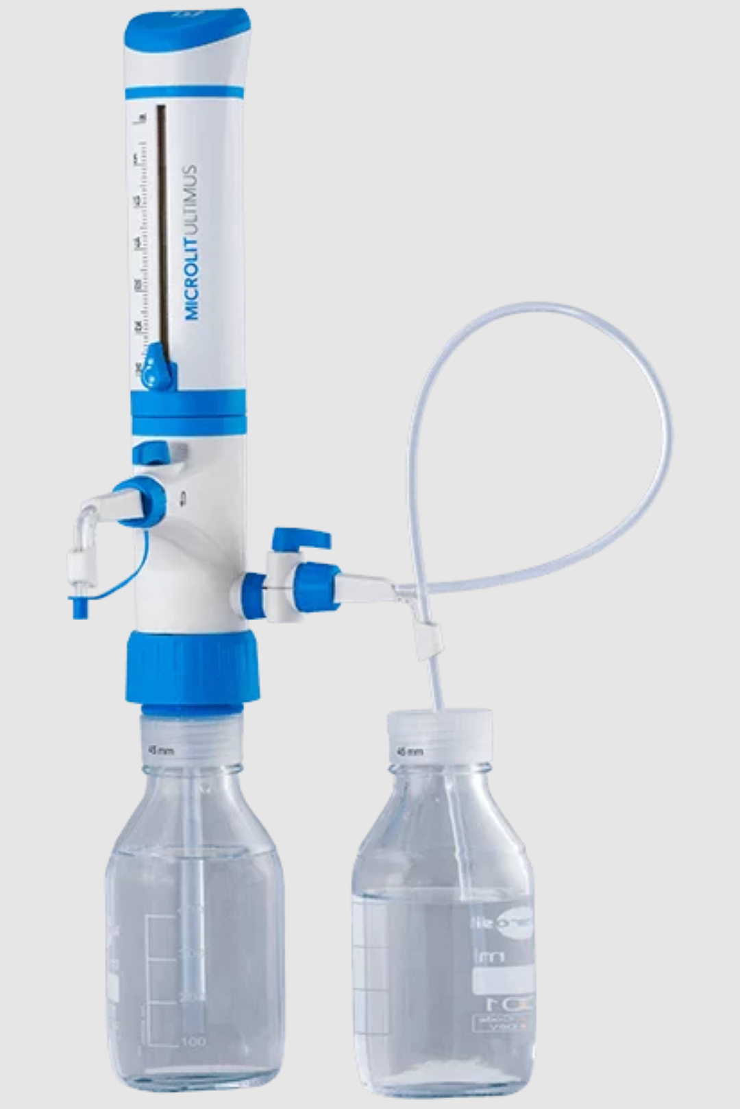 ULTIMUS Bottle Top Dispenser with Dual Inlet® Technology, Vol. Range 1 - 10 ml