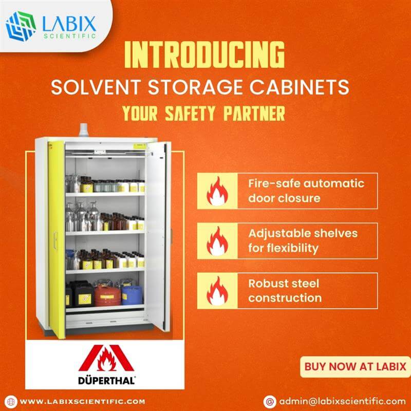 Enhance Safety with Solvent Storage Cabinets!