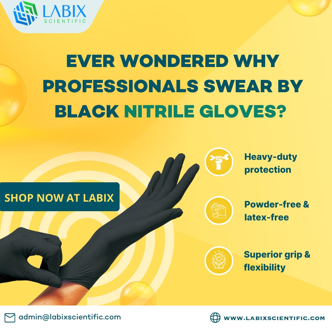Ever Wonder Why Professionals Swear by Black Nitrile Gloves?