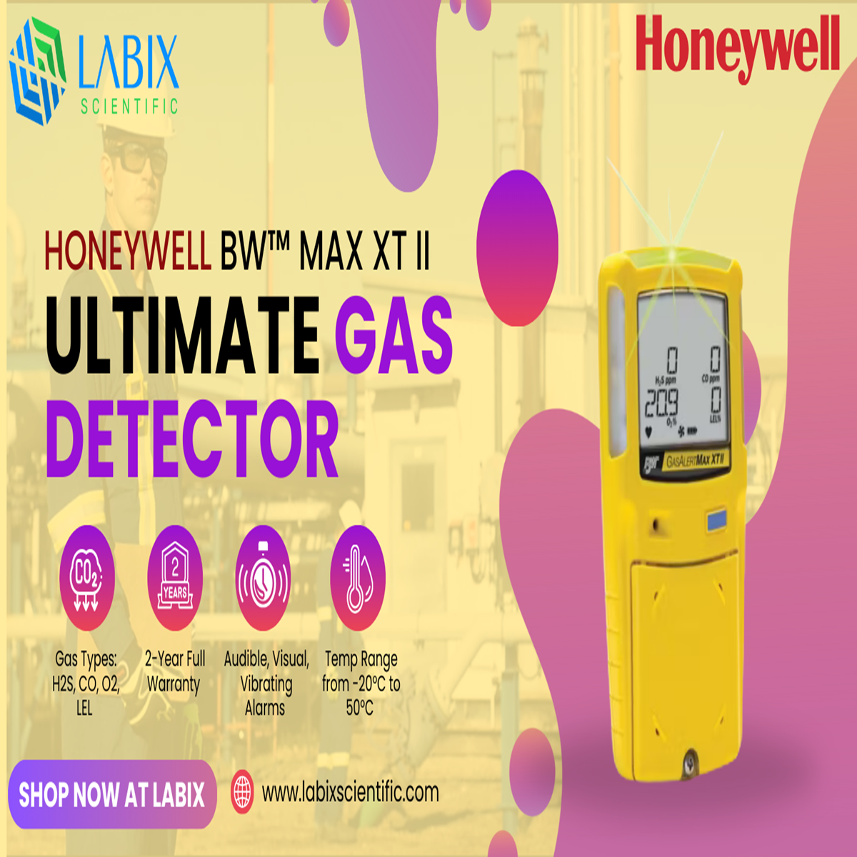 Safety Made Simple with the Honeywell BWTM Max XT II