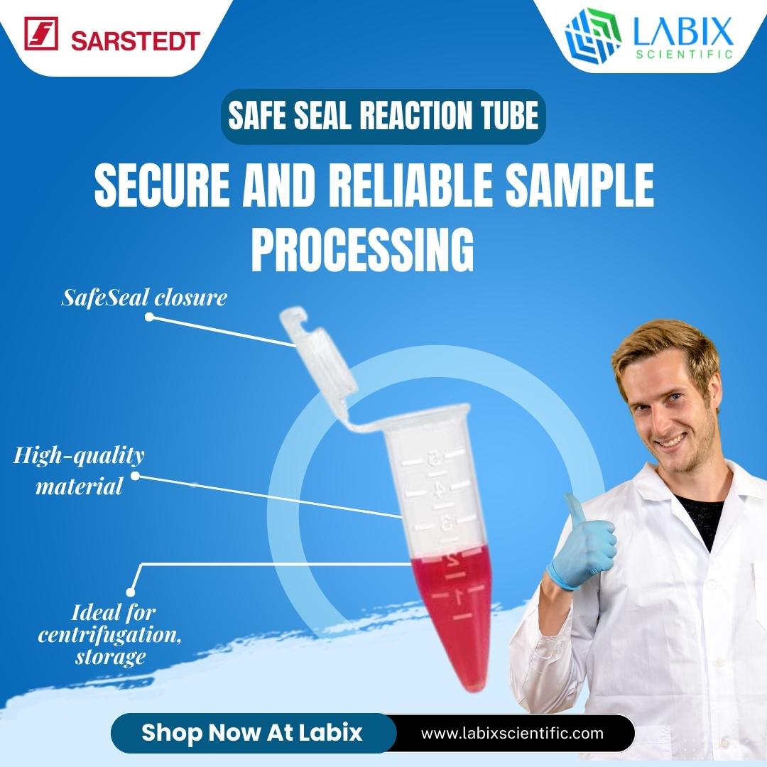 Revolutionize Your Lab Work with the Safe Seal Reaction Tube