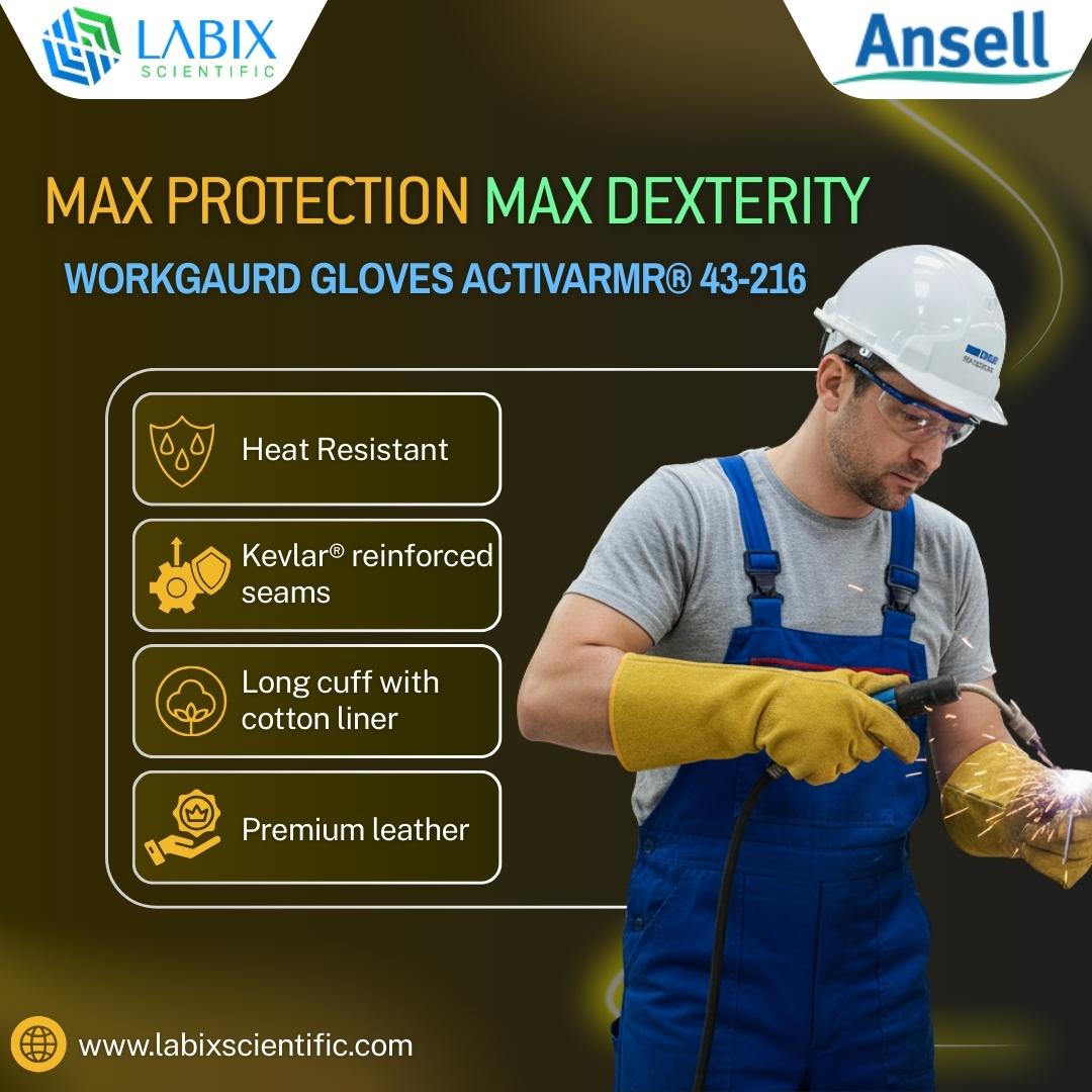 When safety meets precision: Introducing the WORKGAURD GLOVES ACTIVARMR 43-216