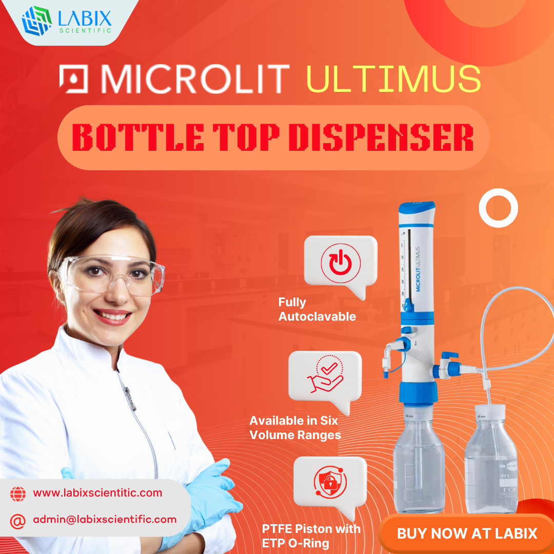 Elevate Your Lab Precision & Efficiency with Microlit ULTIMUS !