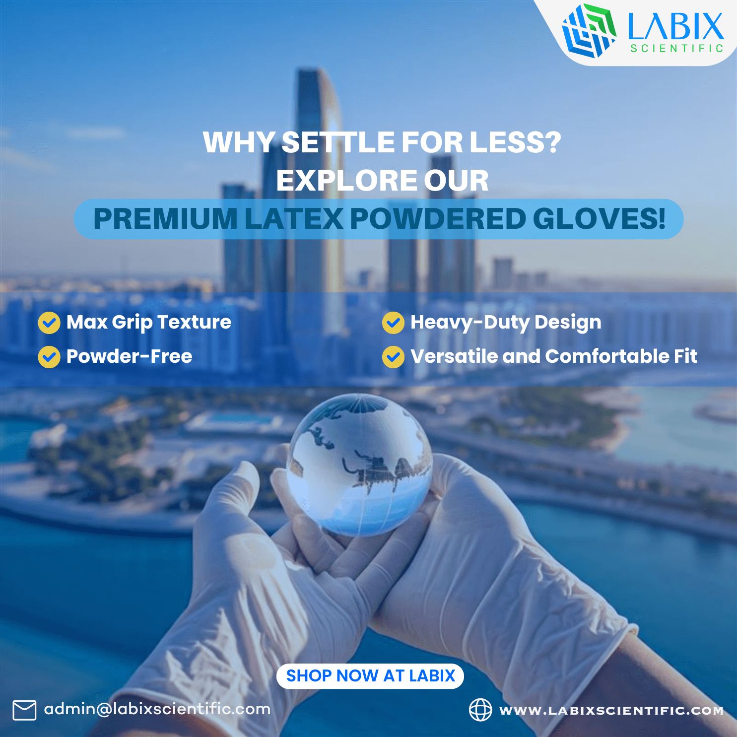 Why Settle for Less? Explore Our Premium Latex Powdered Gloves!