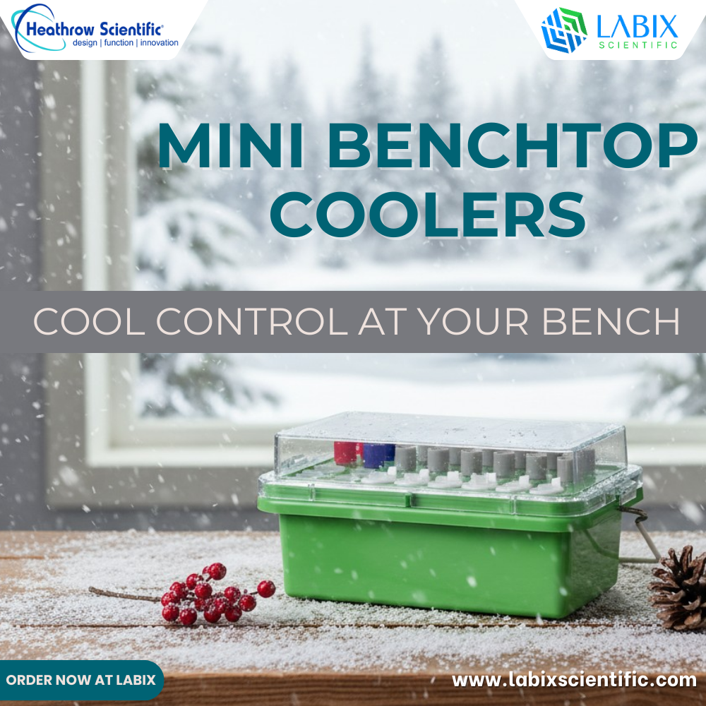 Mini Benchtop Coolers – Cool Control at Your Bench!