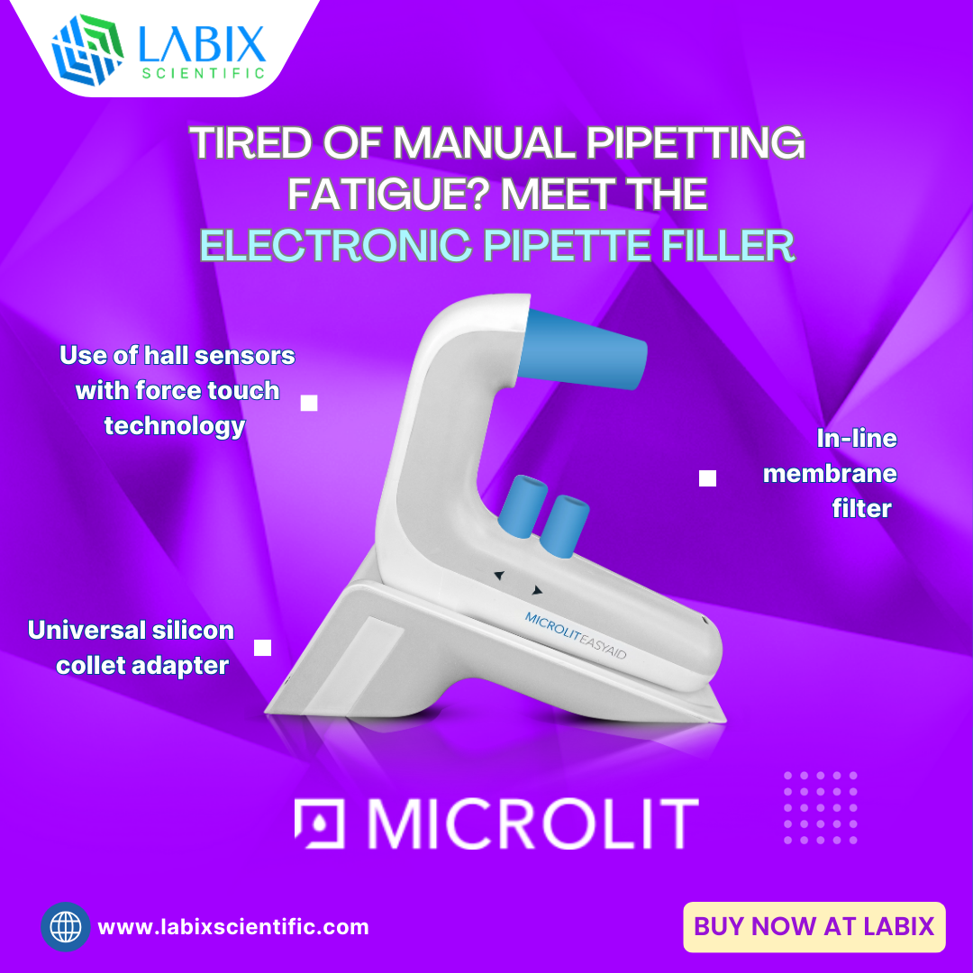 Tired of Manual pipetting fatigue? We got the perfect solution!